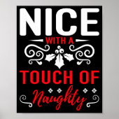Poster Nice With A Touch Of Naughty  (Devant)