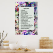 Poster Nicene Creed Christian Print (Cuisine)