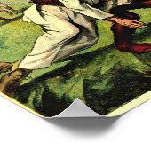 Poster Nick Carter Stories 127 - Trouvé Dans La Jungle (Coin)