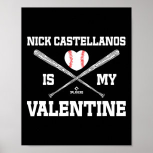 Poster Nick Castellanos Est Mon Valentin Cincinnati Saint