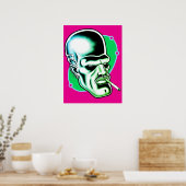 Poster Nick Nebulon™/Rose Chaud (Cuisine)
