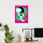 Poster Nick Nebulon™/Rose Chaud (Bureau à domicile)