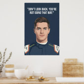 Poster Nico Hülkenberg Racing Vector – Don’t Look Back (Cuisine)