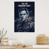 Poster Nico Hülkenberg Racing Vector – Kill the Tomorrow (Cuisine)