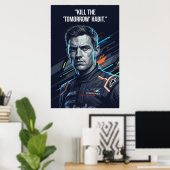 Poster Nico Hülkenberg Racing Vector – Kill the Tomorrow (Bureau à domicile)