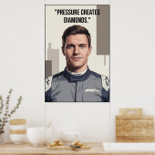Poster Nico Hülkenberg Racing Vector - Motivational (Cuisine)