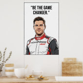 Poster Nico Hülkenberg Racing Vector – Soyez celui qui ch (Cuisine)