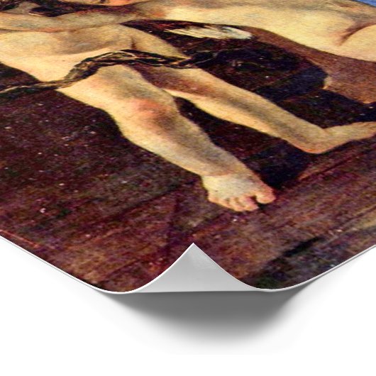 Poster Nicolas Poussin - St Cecilia (Coin)