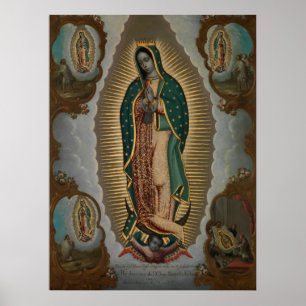 Poster Nicols Enrquez La Vierge de Guadalupe