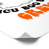 Poster Nicu boo boo équipage halloween, Nicu Boo Crew Fun (Coin)