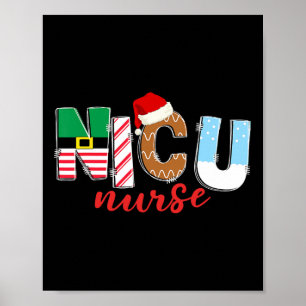 Poster Nicu Christmas Nicu Nurse Xmas Party Nicu Nurse