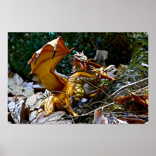 Poster Nid de dragons d'or (Devant)