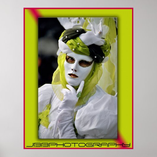 Poster nid d'oiseaux carnavals (Devant)