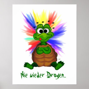 Poster Nie wieder Drogen