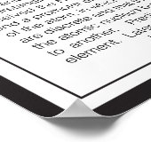 Poster Niels Bohr (Coin)