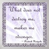 Poster - Nietzsche (Devant)