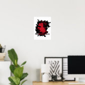 Poster Nietzsche Print - Devenez Qui Vous Êtes (Bureau à domicile)