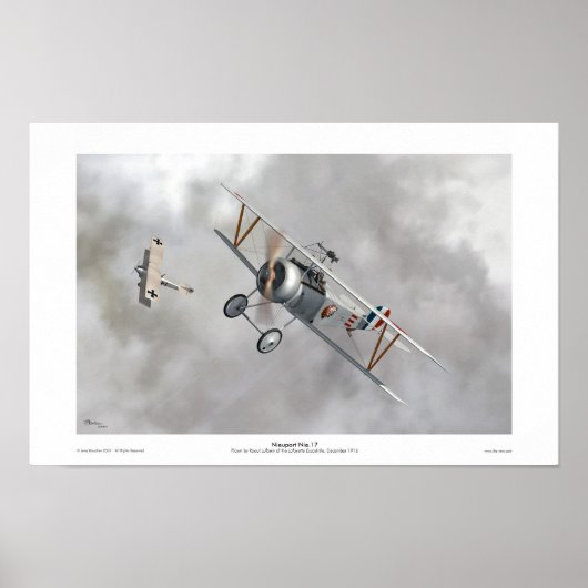 Poster Nieuport Nie.17 (Devant)