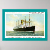Poster Nieuw Amsterdam de 1906 (Devant)