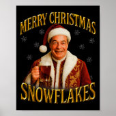 Poster Nigel Farage Christmas Premium Tri-blend (Devant)