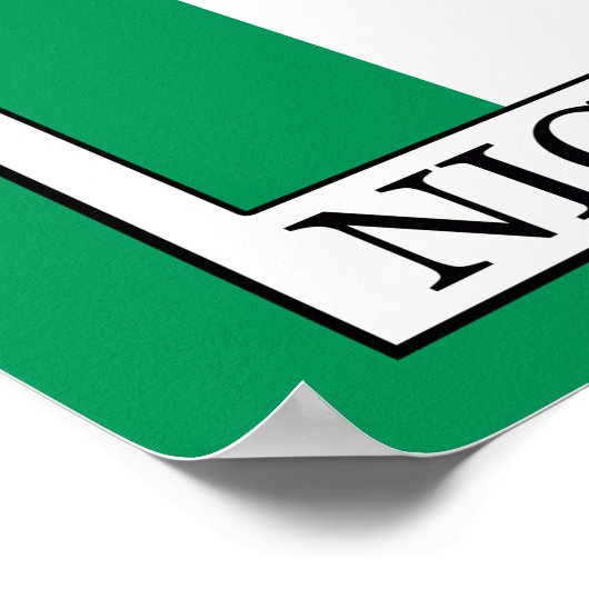 Poster Nigéria (Coin)