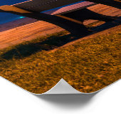 Poster Night Bench Invite to Sit (Coin)