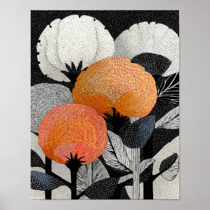 Poster Night Bloom #2 - 4x5 Téléchargement numérique