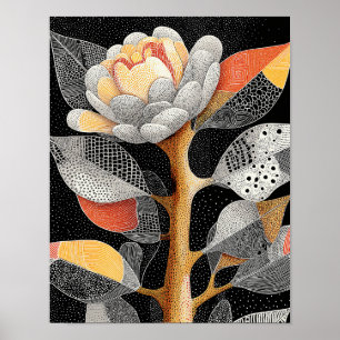 Poster Night Bloom #9 - 4x5 Téléchargement numérique