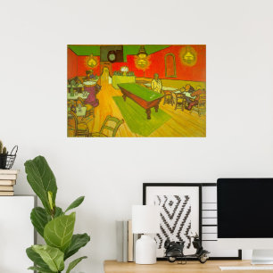 Poster Night Cafe par Vincent van Gogh
