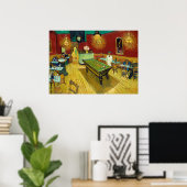 Poster Night Cafe - Vincent van Gogh Peinture Art (Bureau à domicile)