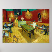 Poster Night Cafe - Vincent van Gogh Peinture Art (Devant)