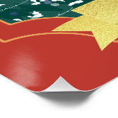 Poster Night de Noël moderne Vintage (Coin)