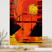 Poster Night Falls (Cuisine)