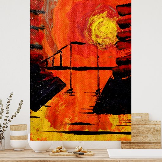 Poster Night Falls (Cuisine)