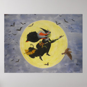 Poster "Night Flight!"