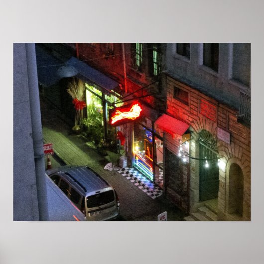 Poster Night in Istanbul (Devant)