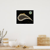 Poster "Night Journey" - Imprimer (Cuisine)