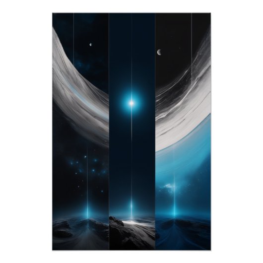 Poster Night Lights (Devant)