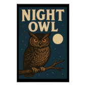 Poster Night Owl (Devant)