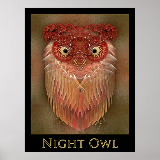 Poster Night Owl (Devant)