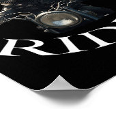 Poster Night Rider Mauvais Chat (Coin)