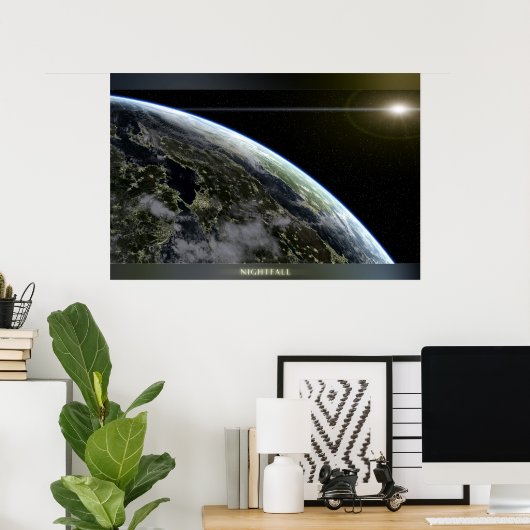 Poster Nightfall (Bureau à domicile)