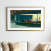 Poster Nighthawks 1942 d'Edward Hopper