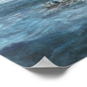 Poster Nightingale du Clipper américain à New York (Coin)