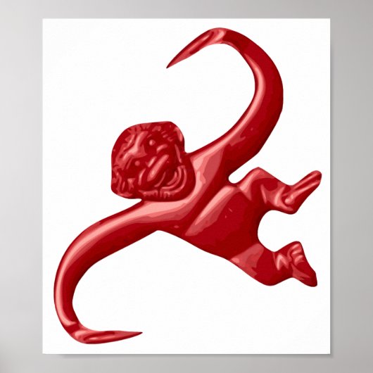 Poster Nightmare Retro Toy Monkey (Devant)