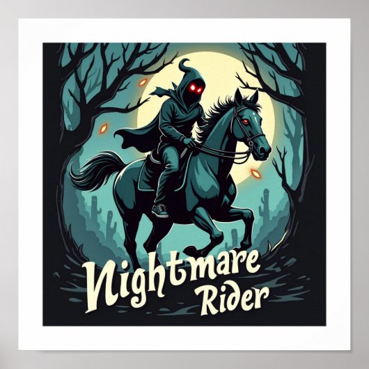 Poster Nightmare Rider (Devant)