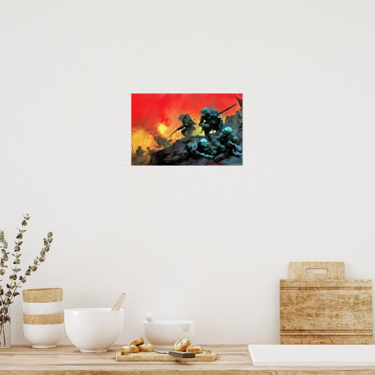 Poster Nightmare Worlds No. 960 (Cuisine)