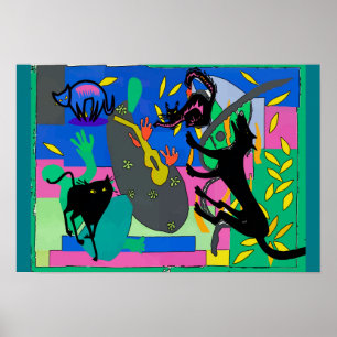 Poster Nightmares de chat noir