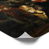 Poster Nightwatch Rembrandt Van Rijn (Coin)