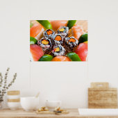 Poster Nigiri et Maki (Cuisine)